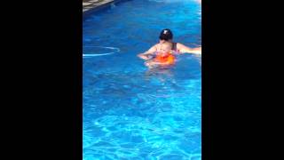 Eddie the fish - swim lessons June 2015