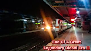 End Of A Great Legendary Diesel Era !!! Of INDIA'S Longest Running TVC RAJDHANI Express