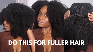 How to add VOLUME to your hair | the most realistic clip in