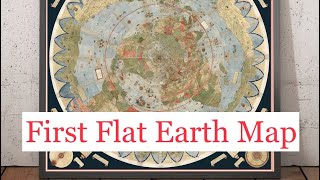 Flat Earth Map 500 years old (Not possible)