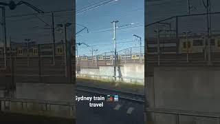 Sydney train 🚆🚂 travel