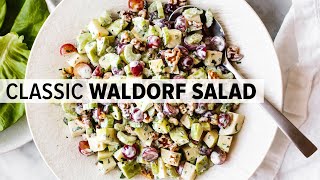 FAMOUS WALDORF SALAD | the classic version PLUS chicken waldorf salad