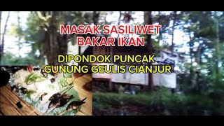 ENAKBANGET !!! NASI LIWET BAKAR IKAN DIPONDOK TENGAH HUTAN PETUALANGAN ALAM HIDUP DI DESA