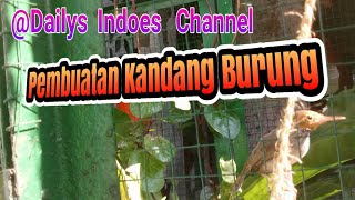 Buat Sangkar Burung Kicau Dari Rangka Besi, Bekas Rak Aquarium @indonesianDC Channel