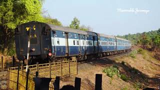 High speed crossing near Vaibhavwadi