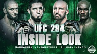 UFC 294: Makhachev vs Volkanovski 2 | INSIDE LOOK