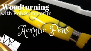 woodturning 111 turn acrylic pens