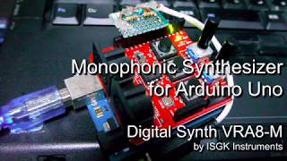 Arduino Synth controlled by MIDI Shield