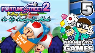 A Tiny Bit of Toad Tax - Fortune Street 2 Co-Op Campaign Mode ~ Mushroom Kingdom - Part 5