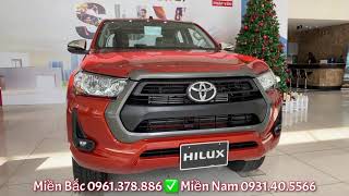 Toyota Hilux 2021| giao xe sớm trước tết