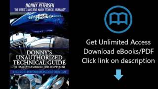 Download Donny's Unauthorized Technical Guide to Harley Davidson 1936 to Present: Volume II: Per PDF