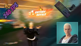 [ 2K | 240 FPS ] 🤩EMINEM SKIN🤩 | Fortnite ASMR😴 | Battle Royale Gameplay 👌