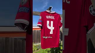 Virgil van Dijk signed my Liverpool shirt 🤝 #shorts