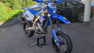 2015 TM Enduro 125 - 2-Stroke Supermoto Walkaround, Exhaust