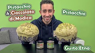 Panettone Pistacchio & Cioccolato di Modica - Gusto Etna