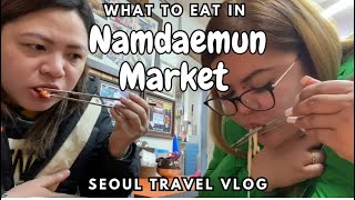 NAMDAEMUN MARKET / MUST VISIT MARKET IN SEOUL SOUTH KOREA /  FOOD IN NAMDAEMUN / SEOUL TRAVEL VLOG