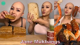 Mukbang Eating TikTok Videos by "Jane Mukbangs" | Jane Mukbangs ASMR Compilations 2024