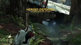 Star wars battlefront 3 heroes killed with 1 orbital strike EPIC!!!