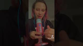 ASMR Applying a lip gel lipgloss on you #youtubeshorts #relax