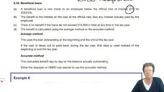 Employment Income (part 4) - ACCA Taxation (FA 2022) TX-UK lectures