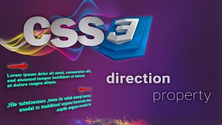 CSS for beginners 60: direction property