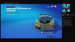 Jugando a Fortnite