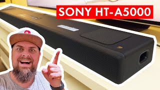 TEST: SONY HT-A5000 Dolby Atmos Soundbar + Subwoofer + Rear-Lautsprecher (SA-SW5 / SA-RS5)