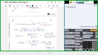 CSEC Add Maths 2023 Paper 2 Solutions Question 3