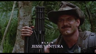 Jesse Ventura Vs Predator (1987) Carl Weathers, Bill Duke, Arnold Schwarzenegger & Richard Chaves HD