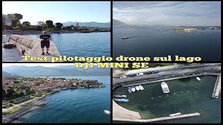 Test pilotaggio drone sul lago  -  DJI MINI SE   ITA  -  Video in 2.7K