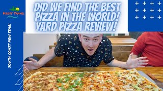 SOUTH COAST NEW YEAR! Did We Find The BEST Pizza In The WORLD!? Yard Pizza Review!