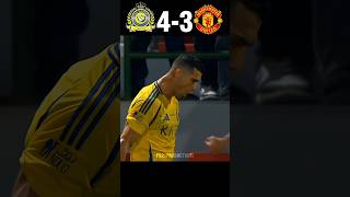 Al Nassr vs Man United Friendly match 2024 Imaginary #youtube #football #shorts