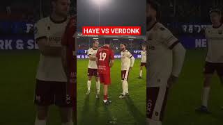 Pertemuan kedua pemain Haye vs VERDONK Tadi Malam