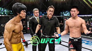 Bruce Lee vs Song Yadong - EA Sports UFC 4 - Bruce Lee Fight Club 🔥🐲