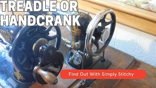 Treadle vs Handcrank Sewing Machines: Which One Should You Have?