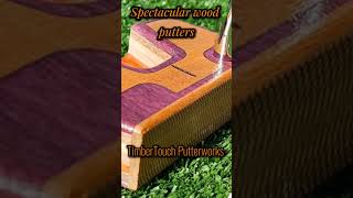 Enjoy the ultimate putter.    Timbertouchputterworks.com. #golf #putter #putting #dad #gift #wood