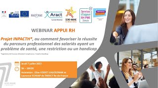 WEBINAR Appui RH TPE/PME en Seine-et-Marne : Projet INPACTH du 07/07/2022