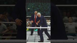 🇺🇸🇺🇸”Trump’s” “ Rockbottom” destroys “Biden” 🇺🇸🇺🇸”WWE2K24” #trump #biden