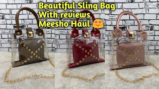 Beautiful Sling Bag | Meesho Haul check reviews | Shorts