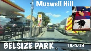 Muswell Hill N10 to Belsize Park NW3 16-9-24