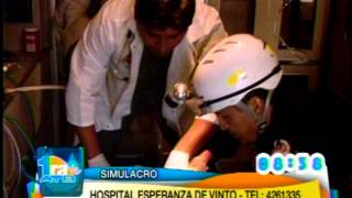 SIMULACRO DE HOSPITALES DE ESPERANZA