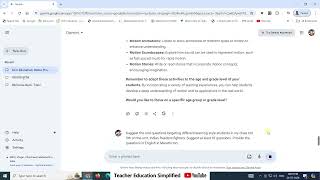 Use of Gemini AI for teachers