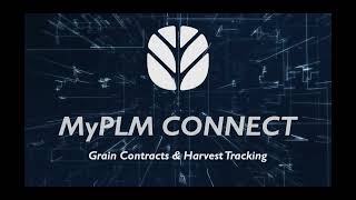 MyPLM Connect: Grain Contracts & Harvest Tracking