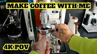 MAKE COFFEE ON THE GUCCI CUBE | 4K POV