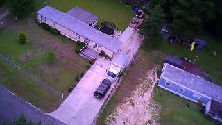 Drone footage of the Lantz estate