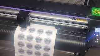 sticker print and cutting mimaki plotter cutting by easy Print goa