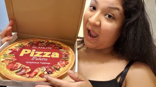 GLAMLITE PIZZA PALETTE 🍕🍕🍕 REVIEW/SWATCHES! | LIFEBEINGYESENIA