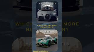 Bugatti Chiron vs Aston Martin Valkyrie