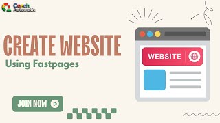 How to Create Web Site Using Fastpages