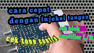 hanya pake telunjuk bisa mendeteksi kerusakan power Amplifier@suryaelektronikrepairs